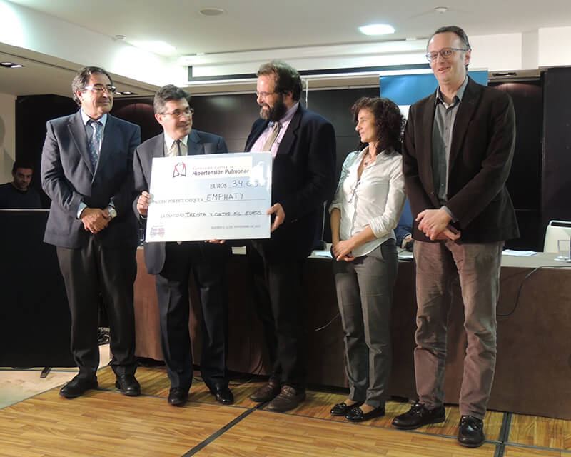 Entrega de 34.000 euros para Empathy.